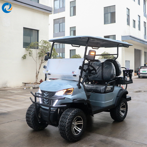 New lithium battery <b>mini</b> electric CE certified fashionable golf hunting driver cart solar power generation hot selling - Product Image 4