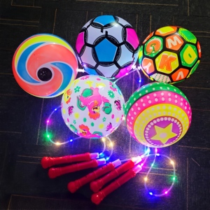 Nouvelle Grande <span class=keywords><strong>Balle</strong></span> Rebondissante Lumineuse LED pour Enfants, <span class=keywords><strong>Balle</strong></span> de Football Flottante Mignonne, Jouet Amusant, Cadeau - Product Image 1