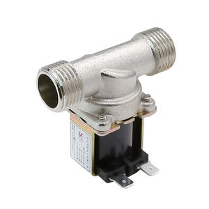 Válvula Solenoide Miniatura de 4 Puntos Totalmente de Cobre Dijiang, Cierre Normal para Dispensadores de Agua, Lavadoras, Interfaz G1/2 - Product Image 1