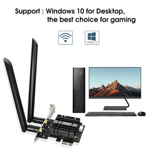 EDUP-<span class=keywords><strong>tarjeta</strong></span> WiFi 6, BT 5,1, <span class=keywords><strong>tarjeta</strong></span> de red PCIe AX de 3000Mbps, AX200, 802.11AX, adaptador WiFi, ax200 inalámbrico - Product Image 2