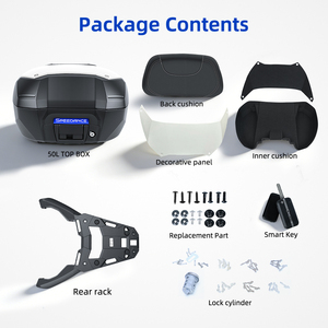 Top Case ADV350 pour Moto Honda ADV350, Coffre de Rangement de Bagages avec Support Arrière, Ensemble Complet, Vente en Gros Fabricants 50L - Product Image 5