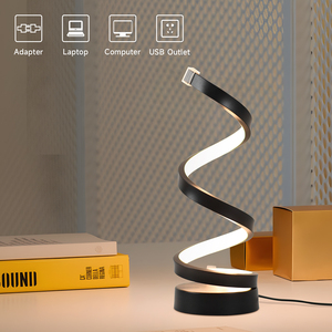 Đèn bàn LED cảm ứng hiện đại với phích cắm và làm mờ <span class=keywords><strong>USB</strong></span> cho thiết kế khách sạn/nhà/văn phòng cao cấp - Product Image 6