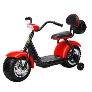<span class=keywords><strong>Train</strong></span> électrique en plastique à piles pour enfants de 2 à 4 ans, <span class=keywords><strong>moto</strong></span> à grandes roues, voiture - Product Image 5