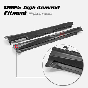 วัสดุ PP สำหรับสเกิร์ตข้าง Infiniti Q50 V37 Nismo Type (ใช้ได้กับรุ่นก่อนและหลังปรับโฉม) - Product Image 5