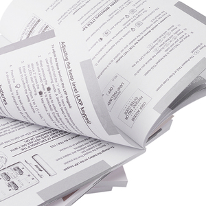 Custom Perfect Binding Black White Soft Cover Publicity Books <strong>Printing</strong> Service - Product Image 4