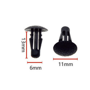 Nissan Car Hood <b>Plastic</b> Clip 13mm F88 Nylon Sealing <b>Strip</b> Fastener For Automotive Use - Product Image 1