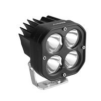 Feux de route LED 12-60V 40W, couleur blanc-jaune, étanches, auxiliaires, pour moto, camion, SUV, véhicules tout-terrain