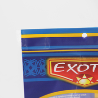 Sachet support personnalisable en feuille d'aluminium refermable thermoscellable de qualité alimentaire PET pour aliments secs, couscous, emballage en mylar