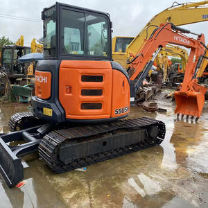 Excavadora de orugas Hitachi usada de alta calidad, modelos japoneses ZX55USR ZX50 ZX60 ZX70, núcleo de motor de Motor en buenas condiciones - Product Image 1