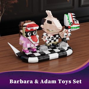 Jouet éducatif pour enfants, blocs de construction en plastique, design créatif, <span class=keywords><strong>film</strong></span> classique, télévision, Archmage-Barbara-<span class=keywords><strong>Adam</strong></span>, fantastique, science-fiction - Product Image 4