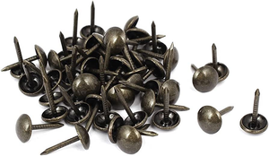Pregos Decorativos de Cabeça Redonda para Sofá, Pregos Decorativos de Ferro para Estofados, Cabeças de Pregos para Estofados de Móveis - Product Image 3
