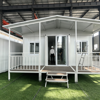 Fabricant de maisons préfabriquées, villa préfabriquée sur mesure, kit de maison à ossature métallique en kit, CE ISO pour hôtel, complexe hôtelier, ADU
