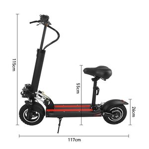 Scooter électrique pliable haute puissance 2026 pour adultes, scooter électrique rapide et pas cher, certificat CE, scooters avec siège - Product Image 3