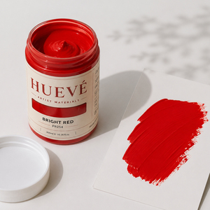 Pintura Acrílica HUEVE de Grado Artístico, Alta Cobertura, No Tóxica, a Base de Agua, 100 ml, Color Único, para Material Escolar Profesional, Papel, OEM - Product Image 3