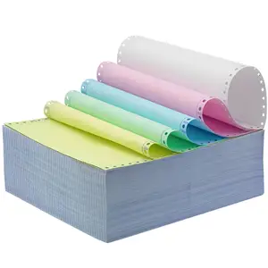 Производитель источника, 2 3 4 5 6 слоев, листовая печатная бумага ncr cb cfb cf, розовый, зеленый, синий, безуглеродная копировальная бумага
