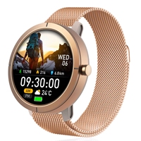 Muestra Gratuita de Relojes Inteligentes Smartwatch AMOLED con Pantalla a Color de 1.32'', 5ATM, GPS, Gloryfitpro, Reloj Inteligente Android para Mujer