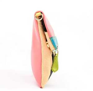 Tendance petit sac de messager en cuir de Style Vintage occidental véritable peau de vache fourrure imprimé Animal cartable à la main femmes embrayages - Product Image 4