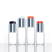 Sérum Cosmétique Anti-rides 2-en-1 Réparateur Cutané aux Peptides Lyophilisés et Oligopeptides, Flacon en Verre Vide avec Bouchon à Vis