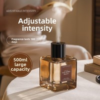 Diffuseur d'huiles essentielles moderne sans flamme. Diffuseur d'arômes longue durée (120-180 jours) – Désodorise la maison et l'hôtel – Pièce décorative élégante