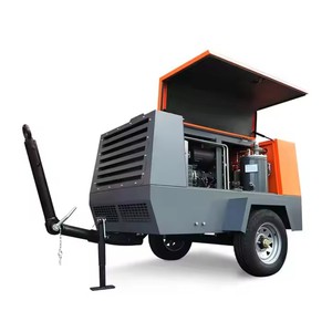 Compresor de Aire de Tornillo Portátil con Motor Diésel 185 250 350 400 450 500 CFM 8Bar 10Bar 15Bar 20Bar para Minería, Perforación y Sandblasting - Product Image 4