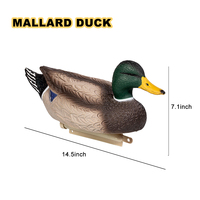 Décoy de canard colvert réaliste en mousse EVA plastique personnalisé en gros, flottant, motorisé, pour la chasse MJSP TH-HD03