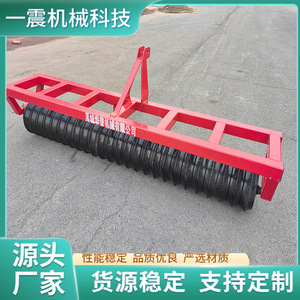 Compacteur à rouleaux pour la compactation du sol, rouge, hydraulique, monté sur tracteur, machine agricole - Product Image 2
