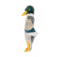 Jouet à mâcher pour animaux de compagnie Pawise, série Stuffless, jouet en peluche pour chien, jouet qui couine, animaux en peluche sans rembourrage, jouets à mâcher pour chiens de petite, moyenne et grande taille