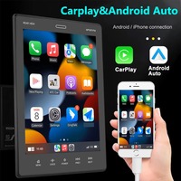 Autoradio universel Android Auto 9,5 pouces 2 Din Écran tactile HD WIFI BT FM GPS Stéréo pour voiture Mirror Link Carplay