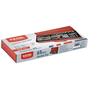 8818370 EXTOL 65 Cái Dụng Cụ Cầm Tay Ratchet Wrench Socket <span class=keywords><strong>Set</strong></span> - Product Image 2