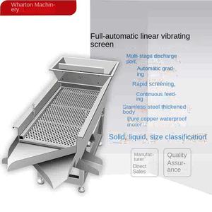 औद्योगिक स्टेनलेस स्टील छोटे रैखिक सिविंग मशीन के लिए कंपन स्क्रीन कंपन स्क्रीन के लिए कंपन स्क्रीन - Product Image 4