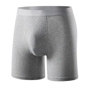 Boxers pour hommes en coton à taille mi-haute personnalisés S 2XL Sous-vêtements - Product Image 2