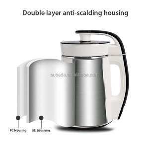 เครื่องทำนมถั่วเหลืองอเนกประ<span class=keywords><strong>ส</strong></span>งค์ 1.2 ลิตร 220V เครื่องเตรียมอาหาร เครื่องทำซุป<span class=keywords><strong>ส</strong></span>แตนเลส เครื่องทำนมข้าวโอ๊ตในครัวเรือน เครื่องปั่นน้ำผลไม้สด - Product Image 4
