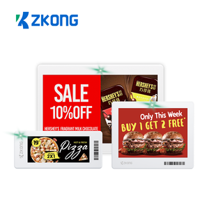 Zkong 4-màu ESL Điện Tử Giá 2.13 nhãn kỹ thuật số thẻ Kệ sản phẩm phổ biến trong <span class=keywords><strong>EAS</strong></span> hệ thống - Product Image 4