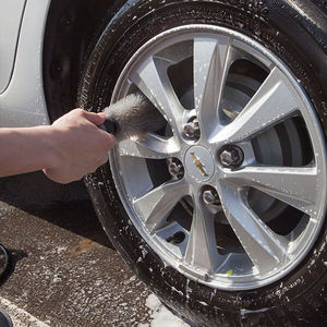 Wholesale Source Wheel Brush Plastic Tire And Wheel Cleaning <b>Car</b> Wash Brush For Vehicle Detailing - Product Image 3