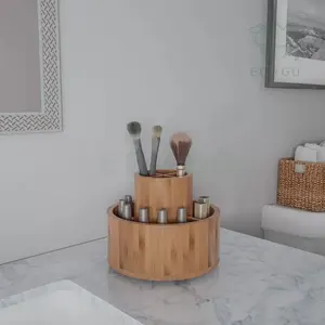 Organisateur cosmétique de conception classique support de mallette de maquillage boîtes de maquillage stockage de kit de maquillage - Product Image 5