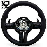 Volant sport en cuir OLIVER modifié pour BMW M3, M4, M5, M6, E70, E90, F30 (série complète)