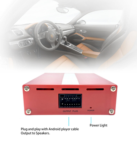 AMPLIFICADOR DE 4 canales para reproductor <span class=keywords><strong>Android</strong></span>, 12V, Plug and play con reproductor <span class=keywords><strong>Android</strong></span>, Audio estéreo para coche, 4x50W, sonido de alta potencia, novedad - Product Image 3