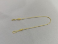 Corde de pêche tressée en fibre d'aramide Kevlar, résistante aux hautes températures et aux UV, avec suspension double anneau œil-à-œil, vente en gros