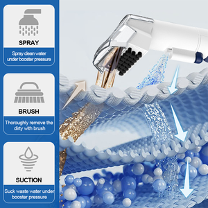 2024 Vente Chaude Léger Rembourrage Nettoyant Machine Portable Petit De Poche Spot Cleaner Mini Siège De Voiture Shampooing Canapé Plancher - Product Image 5