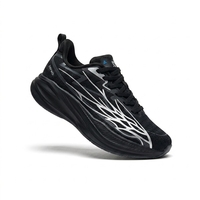 Chaussures de sport unisexes pour hommes et femmes, respirantes, en mesh, avec semelle rocker, amorti maximal, pour la course à pied et la salle de sport
