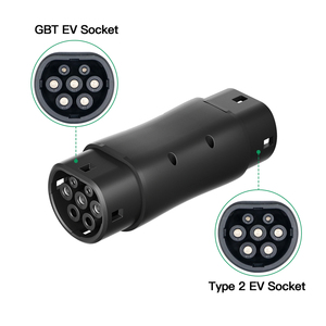 GBT à Type 2 IEC-62169 32A 7.2/22kw EV Adaptateur de charge <span class=keywords><strong>pour</strong></span> les véhicules électriques de l'UE Convertisseur de voitures hybrides - Product Image 1