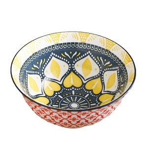 Wholesale Ceramic Noodle Bowls Bohemian Style Cross-Border Export High Aesthetic Value Suitable Home Commercial Use Creative - Product Image 5