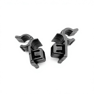Support de fixation universel pour tige de capot automobile K201 noir en PP à clipser pour remplacement et réparation - Product Image 3