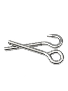 Herramientas de Ferretería, Tornillos, Nuevos Pernos de Acero Inoxidable 304 <span class=keywords><strong>con</strong></span> Tornillo, Gancho de Ojo de Cordero, Anillo Cerrado, Tornillos M4-M24 - Product Image 4