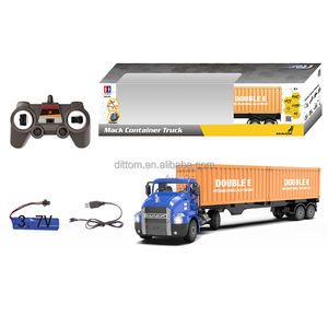 Camión <span class=keywords><strong>de</strong></span> Contenedor Double E E666-003 <span class=keywords><strong>MACK</strong></span> 114SD 1/26, Camión <span class=keywords><strong>de</strong></span> Transporte RC <span class=keywords><strong>de</strong></span> Simulación Omnidireccional <span class=keywords><strong>de</strong></span> 2.4G con Luces y Sonidos - Product Image 6