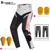 Pantalon de moto GHOST RACING pour motard, randonnée, motocross, anti-chute, coupe-vent, chaud, hiver