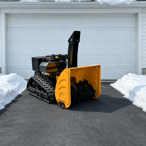 Nouvelle souffleuse à neige à chenilles robuste à essence, type chenille, pour l'élimination de la neige, idéale pour l'entretien hivernal commercial, meilleur prix usine - Product Image 4