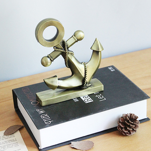Décor moderne de style méditerranéen, décoration créative pour la maison, pièces de fabrication artisanale nautique, Souvenir, ancre en métal, <span class=keywords><strong>2023</strong></span> - Product Image 2