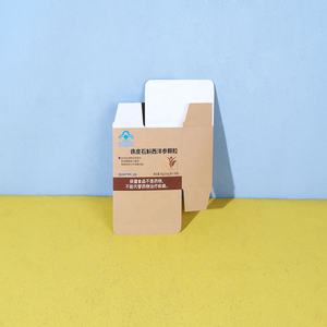 Scatola di stampa su misura di carta vuota di cartone per la perdita di peso della pillola del farmaco pacchetto di scatole con istruzioni pieghevoli - Product Image 3