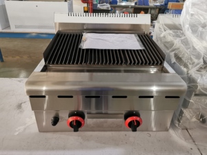 Parrilla Comercial <span class=keywords><strong>de</strong></span> Piedra Volcánica <span class=keywords><strong>de</strong></span> 57.6MJ con Válvula <span class=keywords><strong>de</strong></span> Baja Presión y 2 Quemadores para Restaurante Coreano o Puesto <span class=keywords><strong>de</strong></span> Comida - Product Image 5